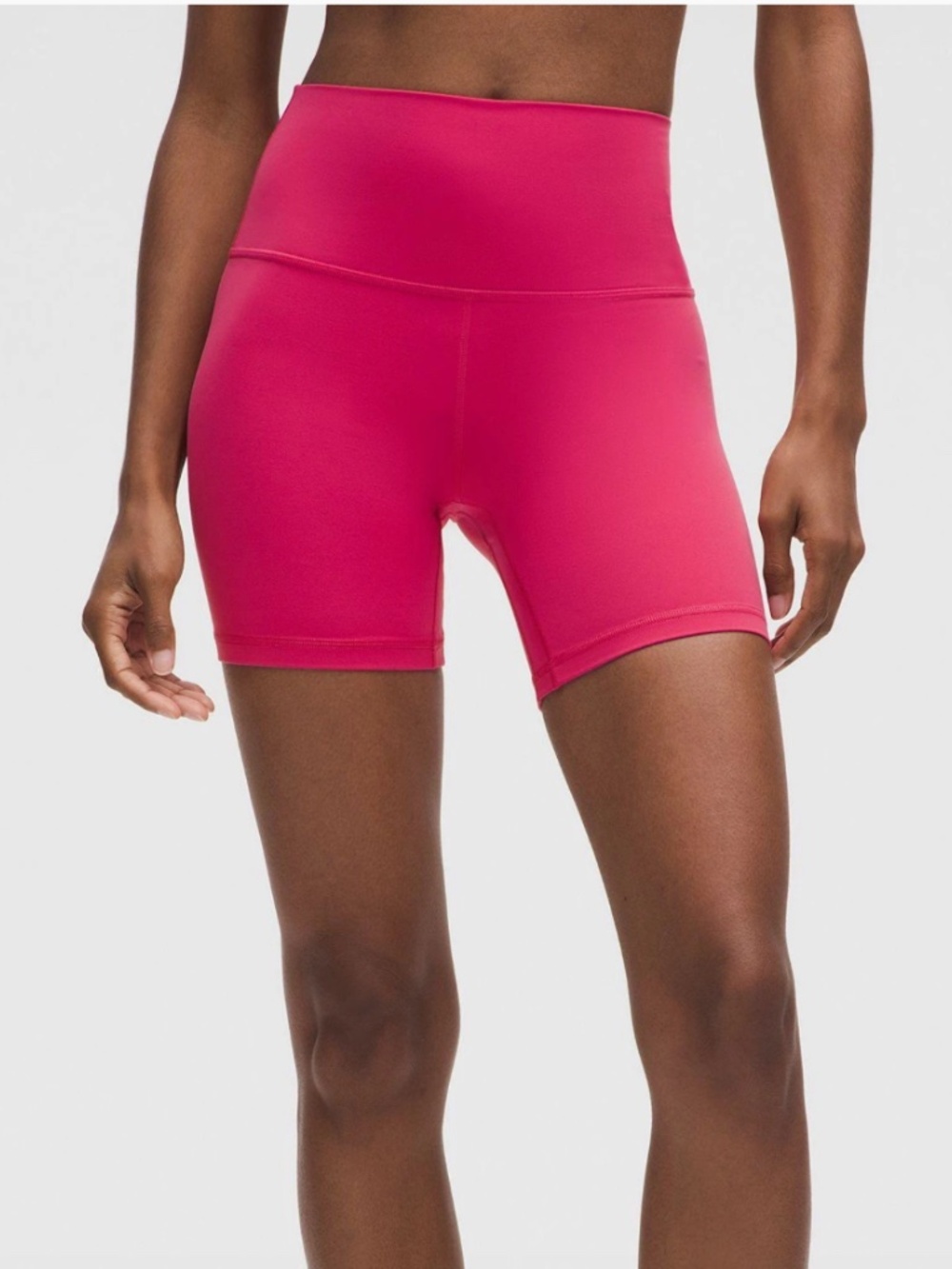 lululemon athletica Align High-Rise 6" Shorts in Raspberry Coulis
